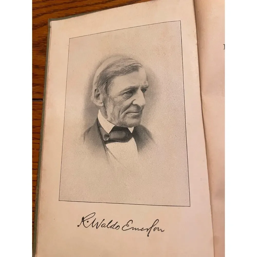1907 Emerson Selected Essays Riverside Literature SeriesHoughton Mifflin Antique